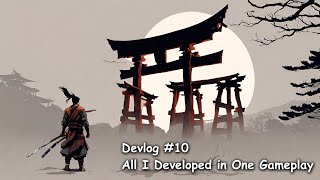 Dark Souls Sekiro Style Game Devlog 9, Combat System, Inventory, World Interact, Boss Fight Gameplay Wealth