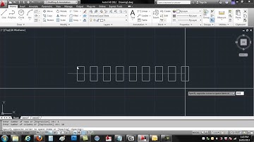 Array Command Autocad 2012