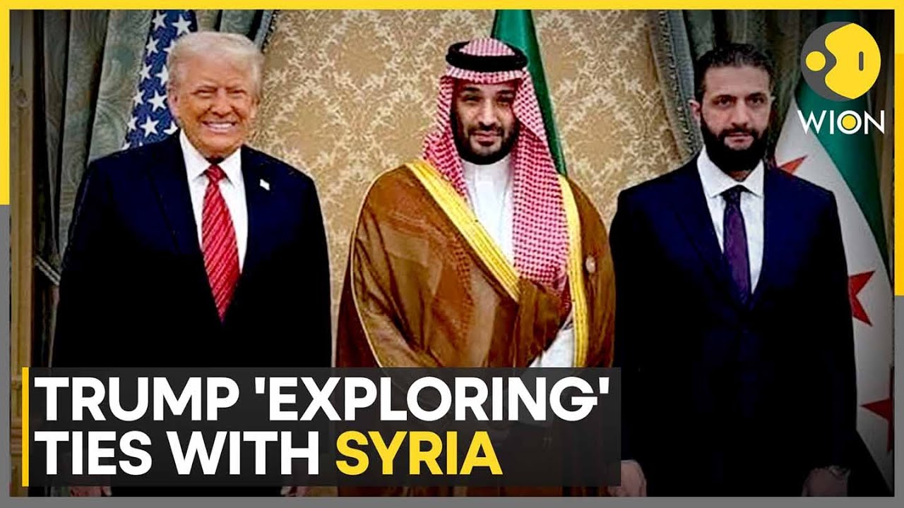 Trump Praises Syria’s New Leader Al-Sharaa After Lifting Assad-era Sanctions | WION