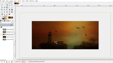 SecondLife Landscape Photo Edit with Gimp
