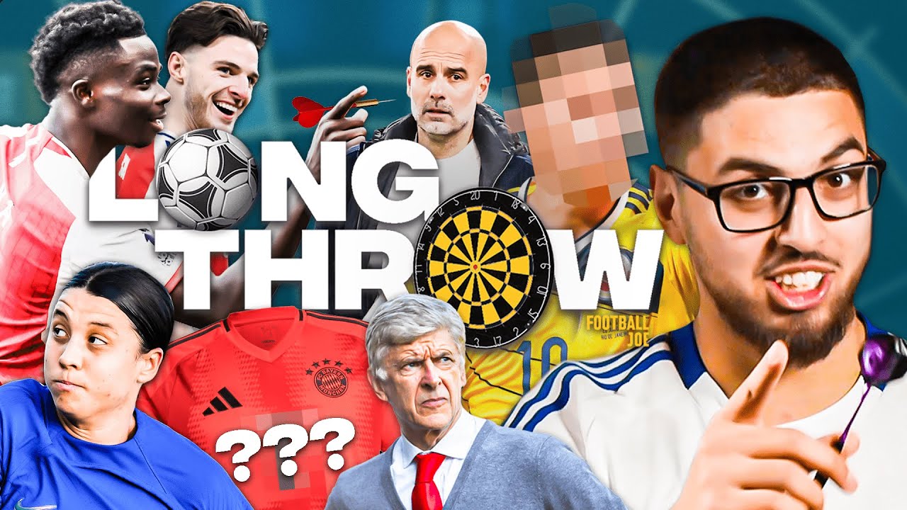 FOOTBALL & DARTS QUIZ! | Long Throw Ep.2 IBI'S RETURN!!
