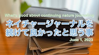 ネイチャージャーナルを続けて良かったと思う事 | What’s good about continuing nature journaling