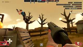 9 mins straght of trash tf2 gameplay!