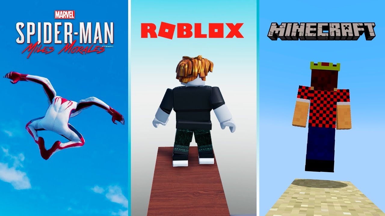 JUMPING OFF HIGH SPOTS in 35 Video Games