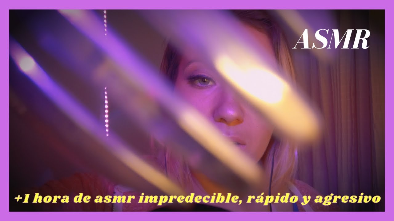 +1 hora de ASMR impredecible, rápido y agresivo 💤⚡️ (Cosquillas extremas)