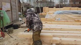 картинка: Соединения бруса  Не продуваемая чашка