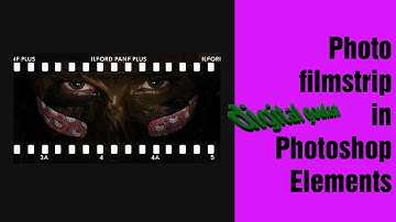 Learn Photoshop Elements - Make a filmstrip photo with a TWIST