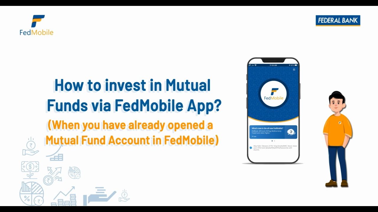 How to invest in Mutual Funds via FedMobile (when you already have a Mutual Fund Account)?