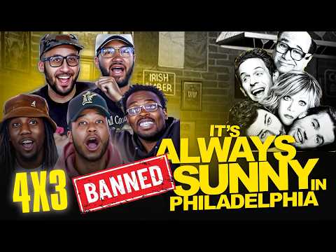 BANNED EPISODE! It's Always Sunny In Philadelphia 4x3 REACTION!