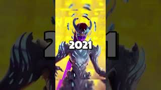 Fortnite over the years and use code AG54 when I hit 1K subs