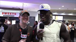 Here We Go Brownies interview with David Njoku