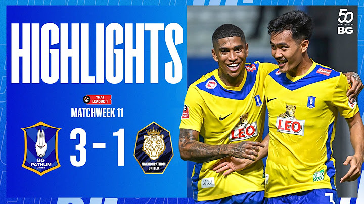 HIGHLIGHTS : BG PATHUM UNITED 3-1 NAKHONPATHOM UNITED | THAI LEAGUE 1 2024/25 (MATCHWEEK 11)