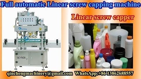 full automatic Linear capping machine screw capper for high speed capping machine  for yoghurt