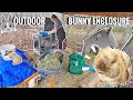 Keeping Bunnies Outside | why I DON'T agree with Lennon the Bunny | spring cleaning |