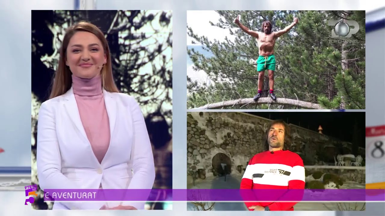 Ftesë në 5, “Tarzani i Dibrës” zhvishet live dhe zhytet në dëborë, në -6°C, 17 Shkurt 2021, Pjesa 3