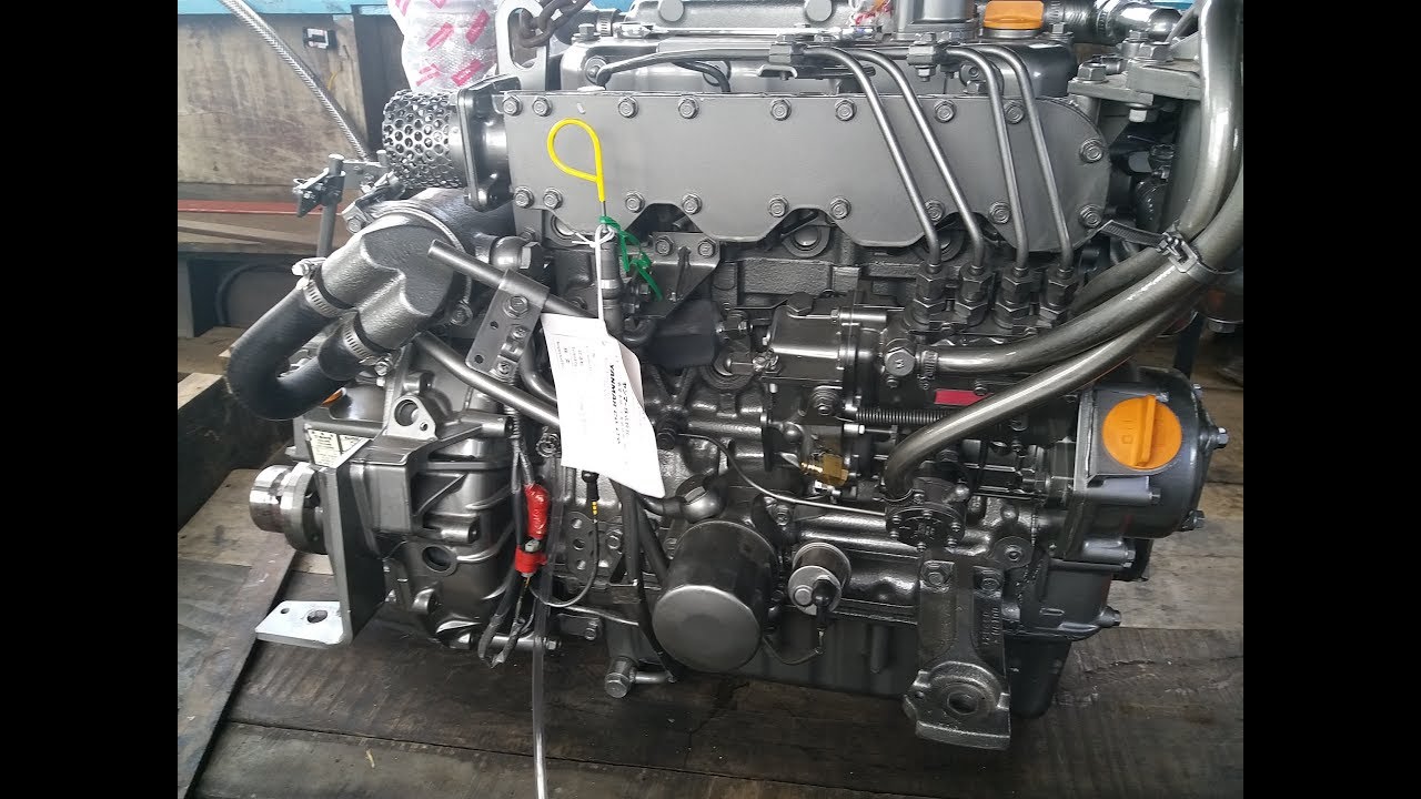 How To Bleed A Fuel System Yanmar 4jhye 35hp Youtube