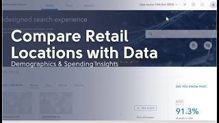 Comparing Retail Location Demographics
