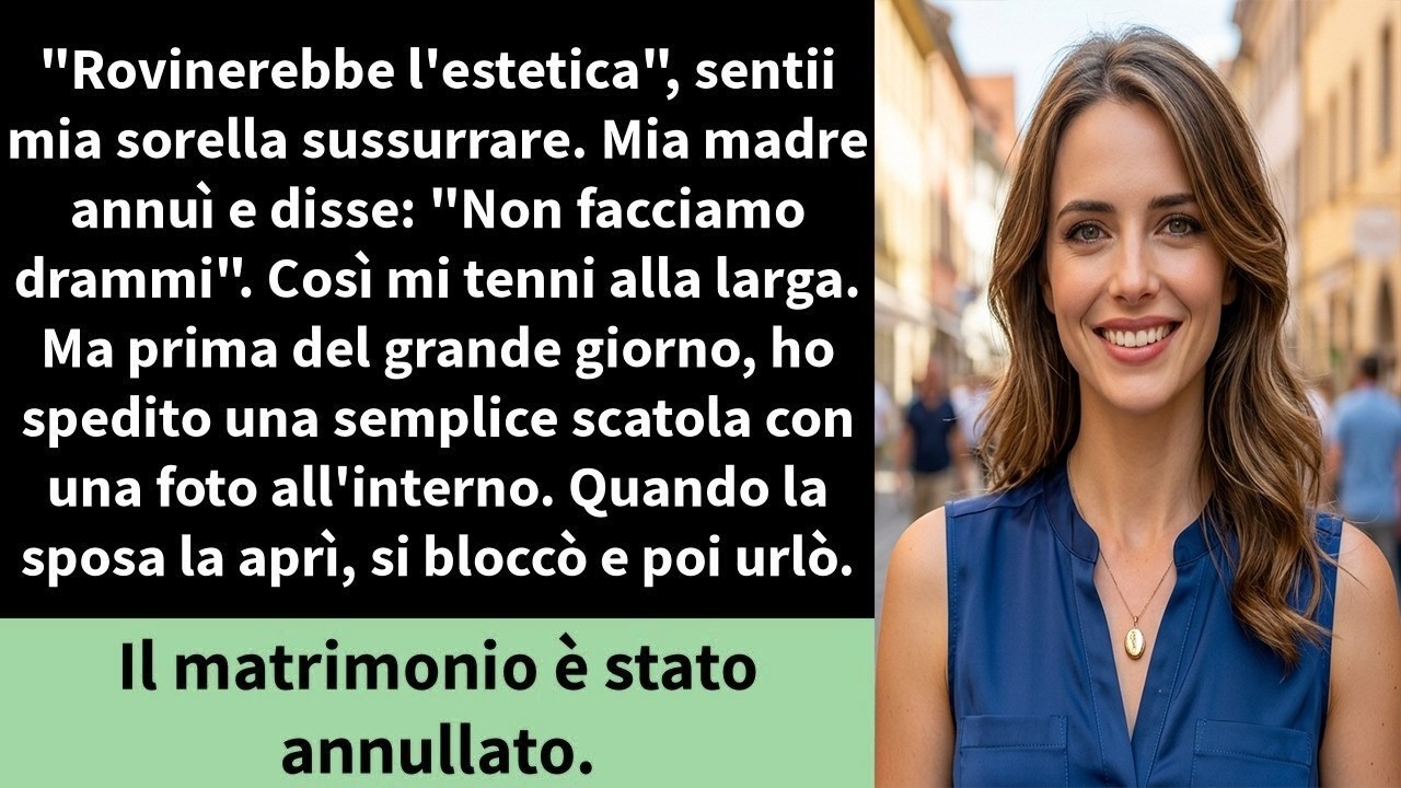Avevo passato vent'anni a essere invisibile nella mia stessa famiglia, la sorella dimenticata che non entrava nel ritratto perfetto. Quando è arrivato l'invito al matrimonio di mia sorella...