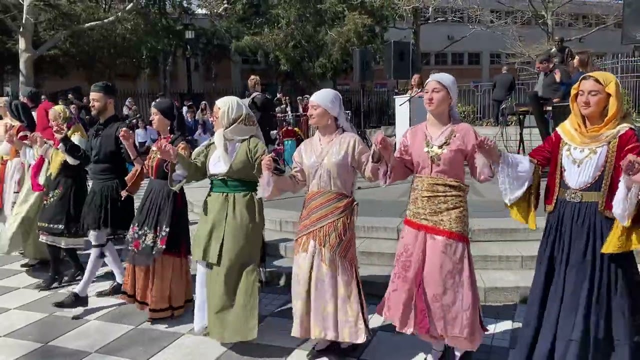 Greek Flag-Raising Ceremony in Athens Square Park Honors March 25th (3)