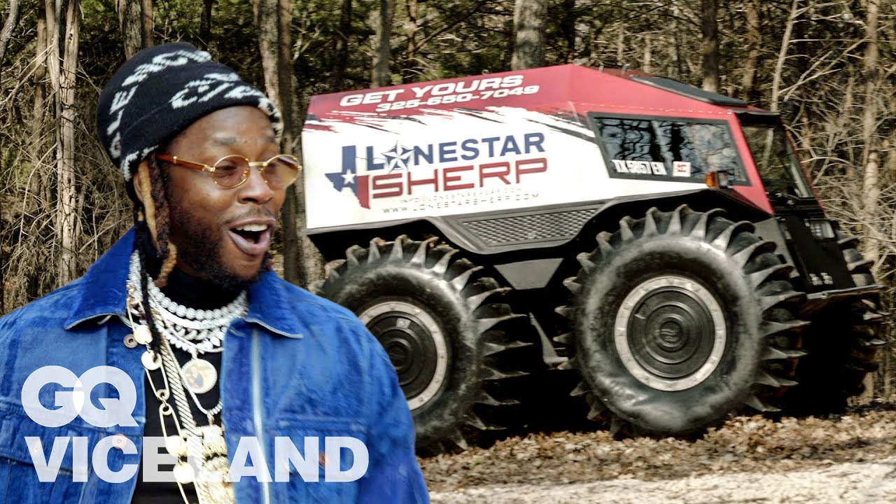 2 Chainz Rides In the Most Expensivest ATV | Most Expensivest  & VICELAND