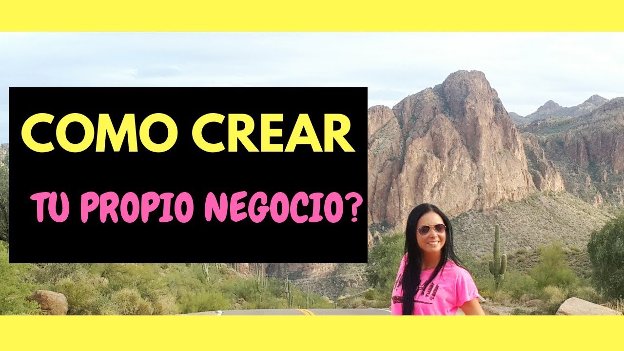 Como crear mi propio NEGOCIO por INTERNET?👌 - YouTube