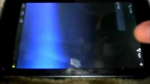 Dell Streak Runs Android 3.0 Honeycomb Demo