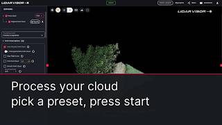 Process a Point Cloud: Presets, Cost and Time