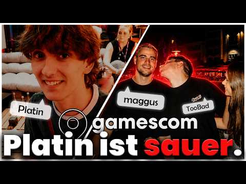 @TooBad cheats on @platinshorts, lol😱 | Gamescom VLOG!😍