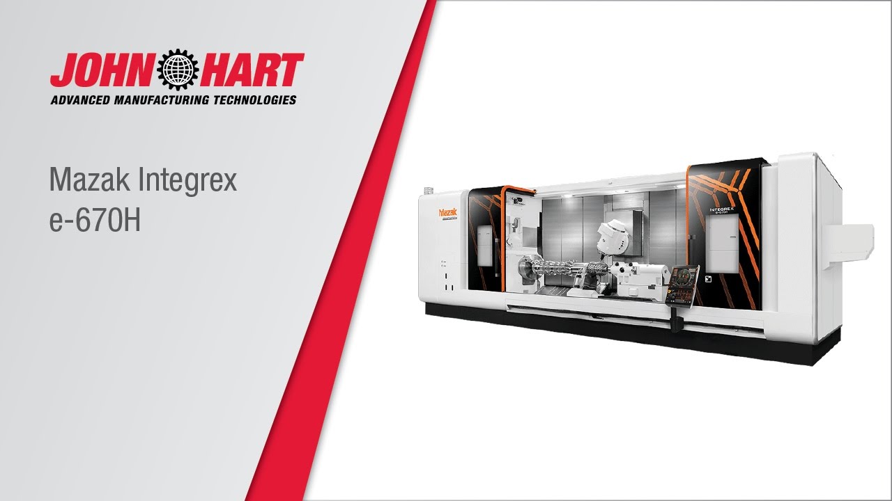 Mazak Integrex e670 H - YouTube