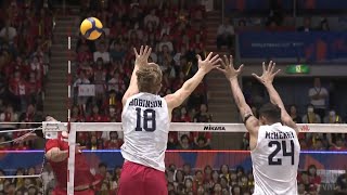 USA Volleyball Cooper Robinson Amazing in Volleyball VNL Chiba 2025