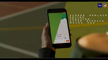 Screen replacement | Keying | Tracking | After Effects | Mocha Pro | VFX