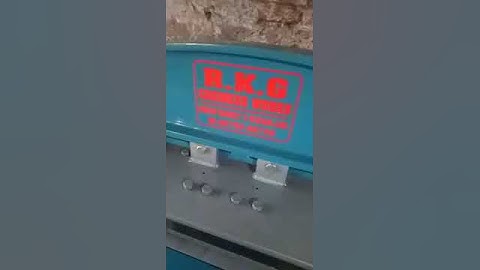 File Master Machine Power aprated with 4 in 1 Die Made by R.K.G. Engineer Works 9878588706