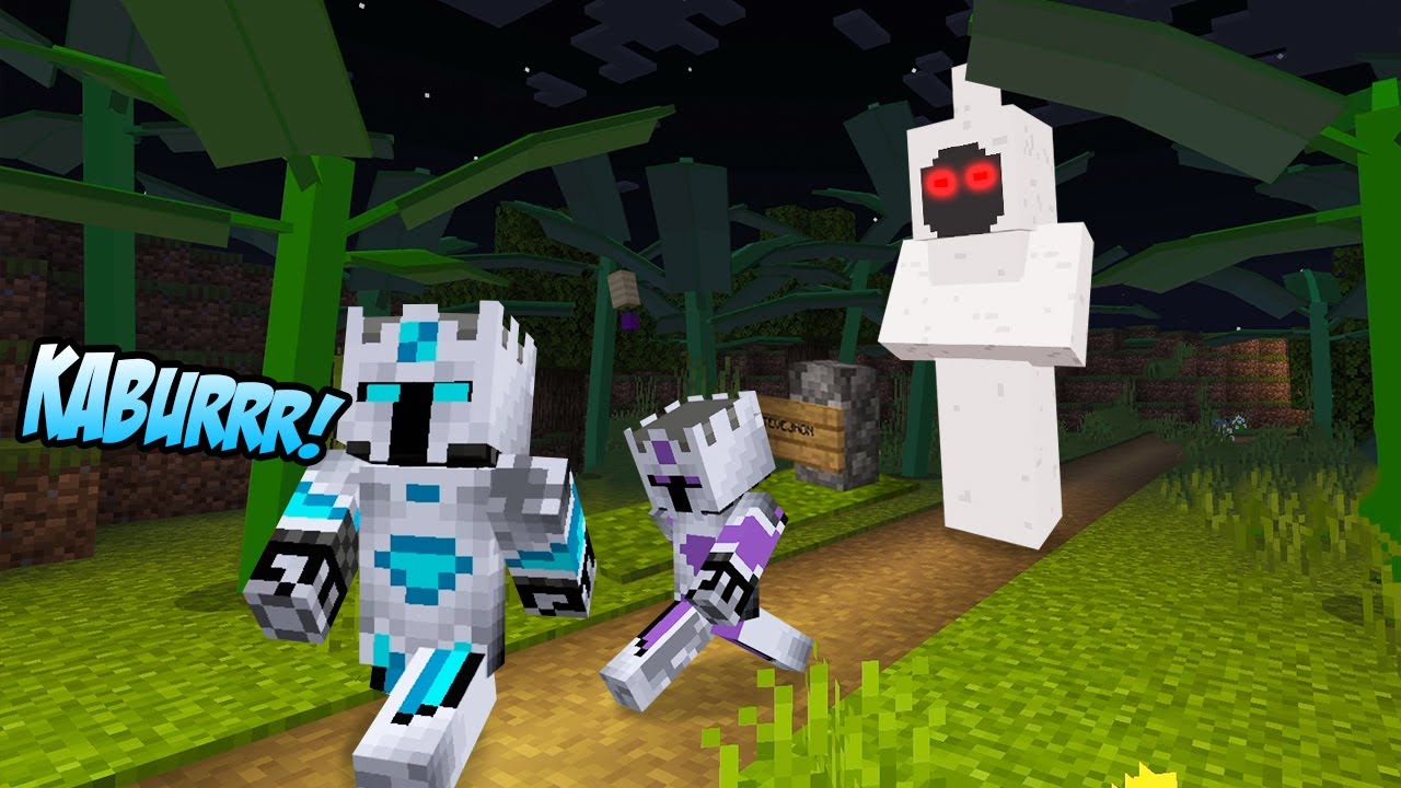 BIKIN JANTUNGAN!!! KITA DIKEJAR POCONG BANGKIT DARI AZAB NERAKA PALING HORROR DI MINECRAFT!!!