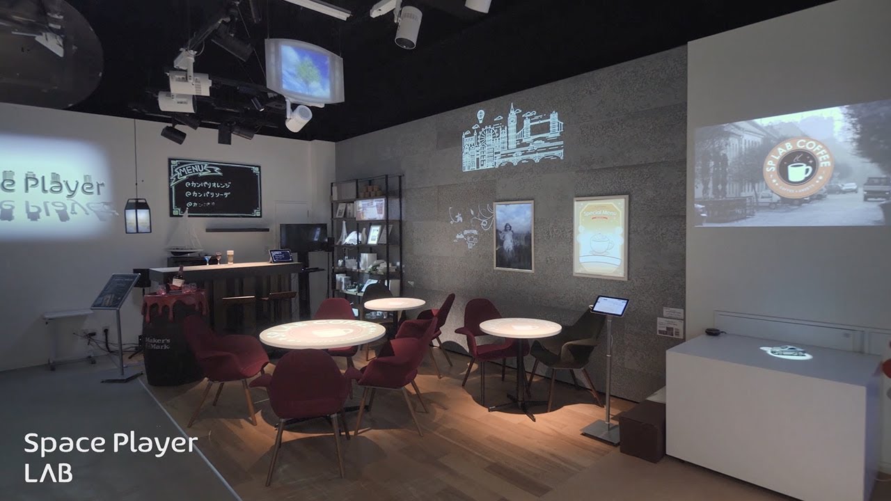 Space Player LAB紹介動画カフェスペース - YouTube