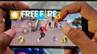 Noob FF vs squad Full Handcam⚡⚡⚡ garena Free Fire