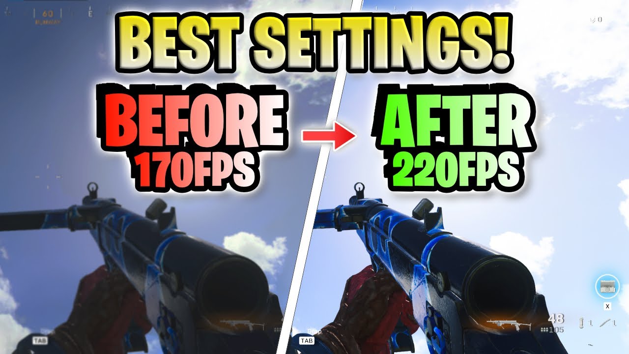 BEST Warzone Settings for Controller *AND* PC in Season 2 (Maximize FPS)