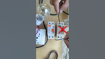 Which one is correct Earth Leakage Breaker? #shorts #ytshorts