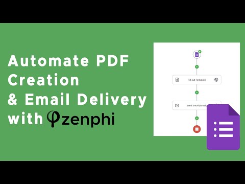 Automate PDF Creation from Google Form Responses & Email Delivery with Gmail | Step-by-Step Tutorial
