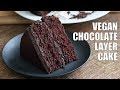 VEGAN CHOCOLATE CAKE WITH CHOCOLATE PEANUT BUTTER GANACHE | Vegan Richa Recipes