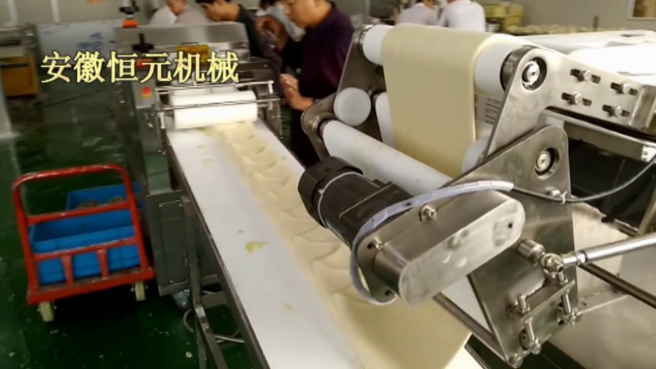 Pastry make up production line for making various Danish pastry