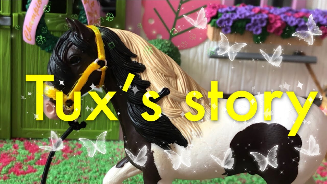 Tux’s story-Schleich horse original movie-Vickycorn loves horses #vickycornloveshorses