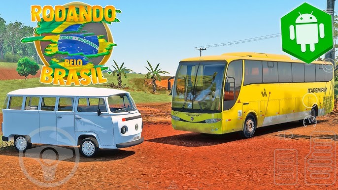 SAIU! Novo Jogo de Ônibus Brasileiro - Balsa, Transamazônica e Atoleiros  (LIVE BUS SIMULATOR) 