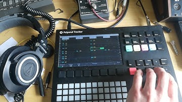 Polyend tracker single cycle soundwave and breakbeats