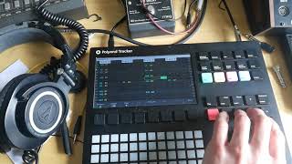 Polyend tracker single cycle soundwave and breakbeats