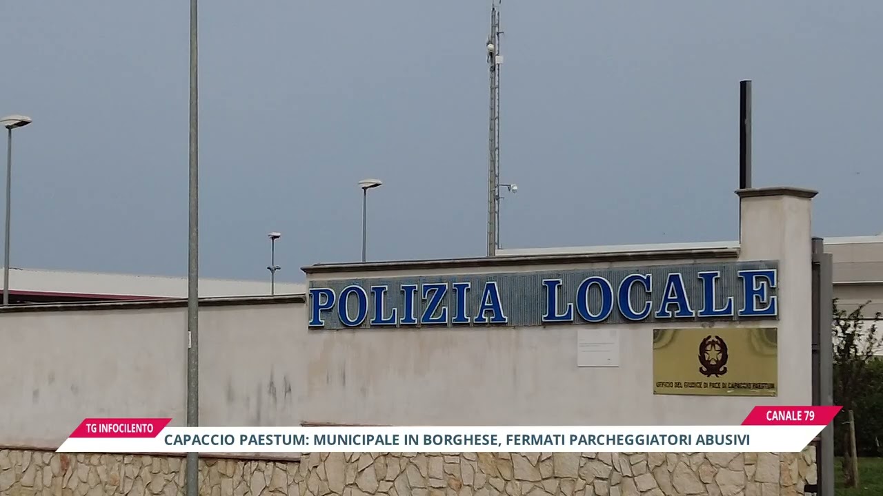Sicurezza a Capaccio Paestum, tolleranza zero contro i parcheggiatori abusivi: scattano i Daspo