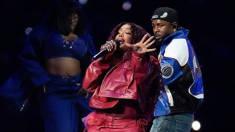 [4K] Kendrick Lamar & SZA - luther/ All The Stars (Live at the Super Bowl 2025)