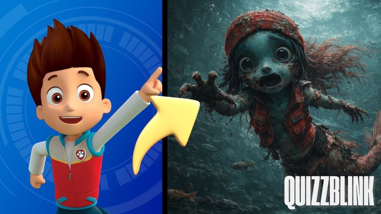 PAW PATROL as ZOMBIE SNAKE - All Characters Transformation 2025