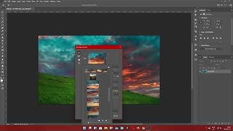 photoshop how to load more skies to sky replacement - Photoshop Art