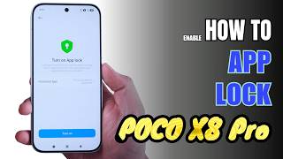 How to enable App Lock on Xiaomi Poco X8 Pro screenshot 1