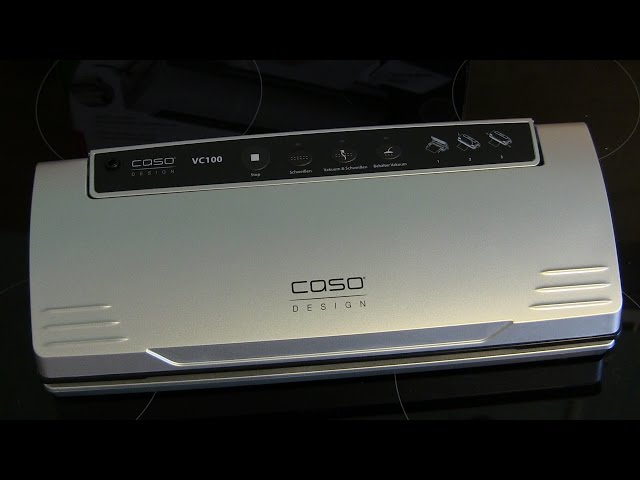 Vakuumierer CASO VC 100 im Praxistest-Vakuumiergerät Caso VC 100 im Test